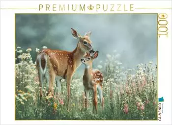 Calvendo Puzzle &bdquo;Zart wie der Morgenwind" 1000 Teile, 64x48cm