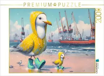 Calvendo Puzzle "Emma trifft die Gummistiefel-Gang" 2000 Teile, 90×67cm