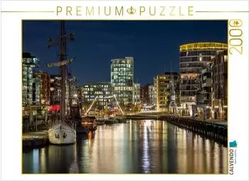 Calvendo Puzzle Hafencity Hamburg 2000 Teile, 90×67cm