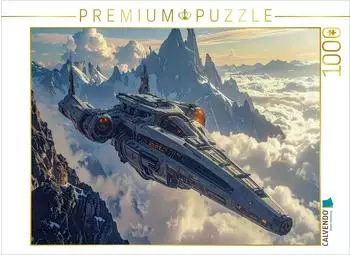 Calvendo Puzzle &bdquo;Gipfelflug" 1000 Teile, 64&times;48cm