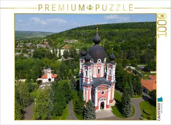 Calvendo Puzzle Kloster Curchi, 1000 Teile, 64&times;48cm