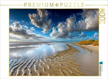 Calvendo Wattenmeer an der Nordsee Puzzle 2000 Teile, 90&times;67cm