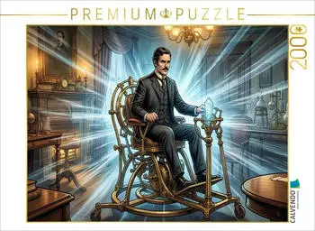 Calvendo Puzzle "Die Zeitmaschine startet ihre Reise" 2000 Teile, 90&times;67cm
