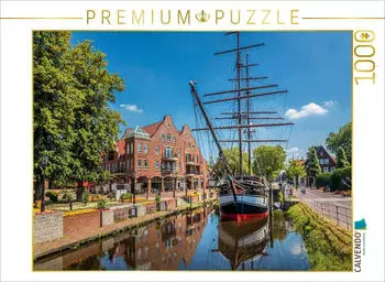 Calvendo Puzzle „Historischer Segler Friederike" 1000 Teile, 64×48cm