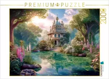 Calvendo Puzzle &bdquo;Das verspielte Schl&ouml;sschen" 2000 Teile, 90&times;67cm