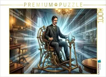 Calvendo Puzzle "Die Zeitmaschine startet ihre Reise", 1000 Teile, 64&times;48cm