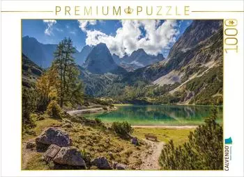 Calvendo Puzzle Seebensee im Gaistal bei Ehrwald in Tirol, 1000 Teile, 64×48cm