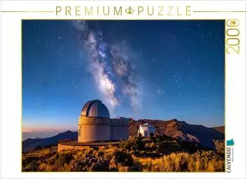 Calvendo Puzzle Observatorium mit Milchstra&szlig;e, 2000 Teile, 90&times;67cm