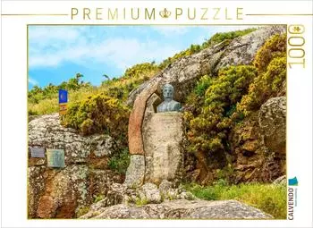 Calvendo Puzzle &bdquo;In Stein und Erz gemei&szlig;elt &ndash; Ein Ort des Innehaltens am st&uuml;rmischen Zipfel Europas" 1000 Teile, 64&times;48cm
