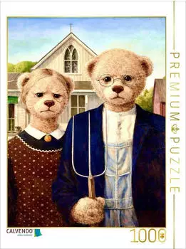 Calvendo Puzzle "Teddy Gothic" 1000 Teile, 64x48cm