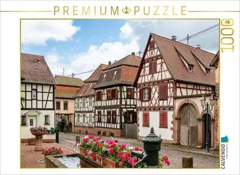 Calvendo Puzzle Oberbronn, 1000 Teile, 64&times;48cm