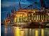 Calvendo Puzzle Containerschiff HMM Garam, Monrovia | Burchardkai bei Nacht, 1000 Teile, 64×48cm
