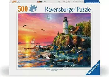 Ravensburger Puzzle Leuchtturm am Abend (12000217)