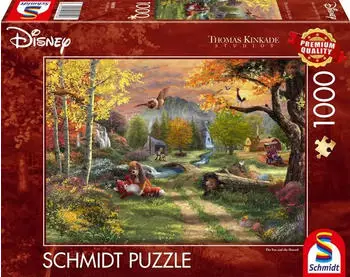 Schmidt Spiele Thomas Kinkade The Fox and the Hound (58050)