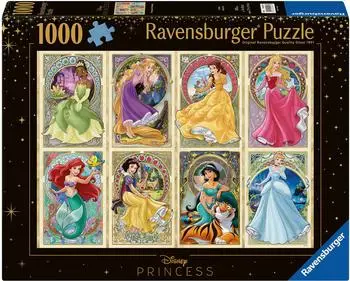 Ravensburger Puzzle Disney Nouveau Art Prinzessinnen (12000497)