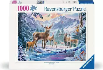 Ravensburger Puzzle Rehe und Hirsche im Winter (12000888)