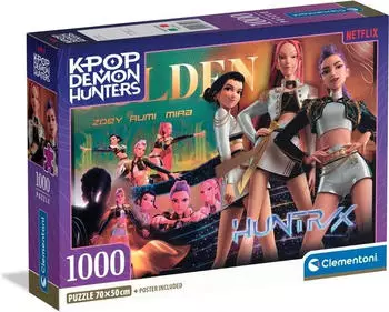Clementoni K-POP Demon Hunters, 1000-tlg. (37126)
