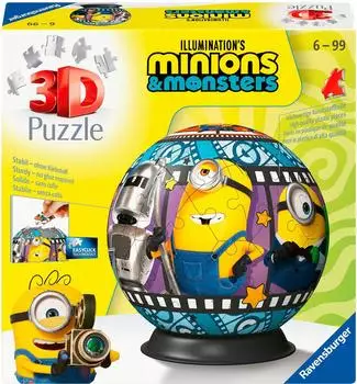 Ravensburger 3D Puzzle-Ball Minions 3 (12008079)