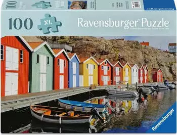 Ravensburger Feel Well & Puzzle Bunte Häuser in Schweden (12001730)