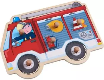 HABA Greifpuzzle Feuerwehrauto