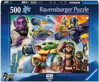 Ravensburger 12001812, Ravensburger Puzzle The Mandalorian and Grogu (500 Teile)