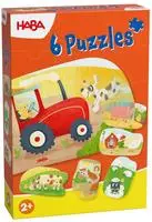 HABERMAASS 2012185002, Habermaass GmbH & Co. KG 6 erste Puzzles - Bauernhof