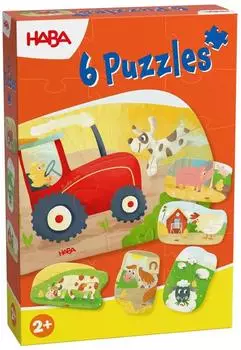 HABA 6 erste Puzzles Bauernhof (2012185002)