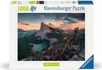 Ravensburger Puzzle "power of nature, Abends in den Rocky Mountains" Made in Germany