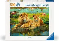 Ravensburger Puzzle "L&ouml;wen in der Savanne" Made in Germany