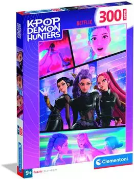 Clementoni K-Pop Demon Hunters Super 300 pcs