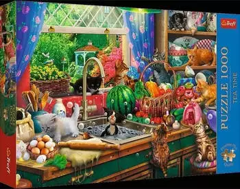 Trefl Puzzle Tea Time Troublemaker kittens (10839)