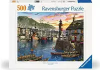 Ravensburger Puzzle "Morgens am Hafen" Made in Germany