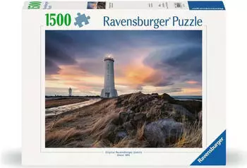 Ravensburger Puzzle Magische Stimmung &uuml;ber dem Leuchtturm von Akranes, Island (12000732)