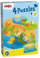 HABA 2012186001, Haba 4 erste Puzzles - Tierkinder