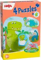 HABA 2012186002, Haba 4 erste Puzzles - Dinos