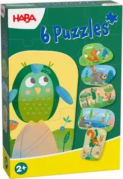 HABA 6 erste Puzzles Waldtiere (2012185001)