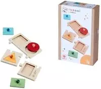 Eichhorn, Montessori Lernpuzzle Formen