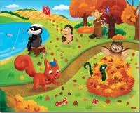 HABA 2013402001, Haba Puzzle Jahreszeiten