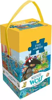 Auzou Mein Puzzle - Wolf auf Schatzsuche (405089)