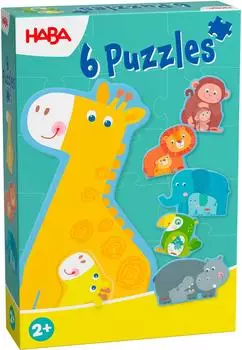 HABA 6 erste Puzzles Tierfamilie (2012185003)