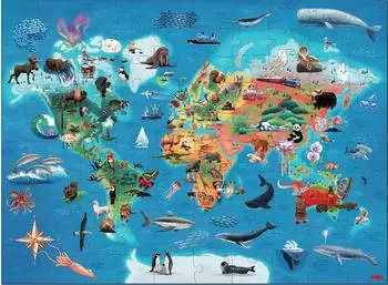 HABA Puzzle Weltkarte (2013400001)