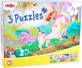 HABA 3 Puzzles - Zaubertr&auml;ume (2013401001)