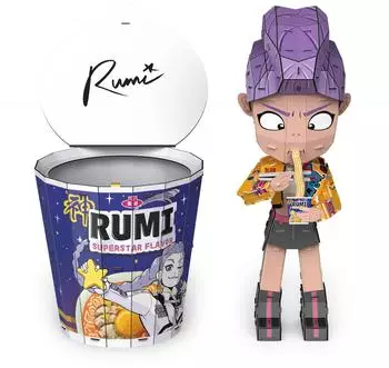 Spin Master 4D Build K-Pop Demon Hunters Rumi im Ramen-Becher (6077588)