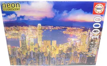 Educa Neon Hong Kong skyline (18462)