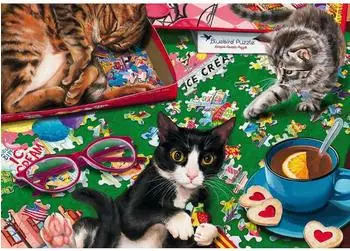 Bluebird Puzzle Puzzle Cats (90030)