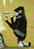 Piatnik Pz Banksy - Roller Chimp 1000 Teile