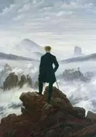 Piatnik Friedrich - Wanderer &uuml;ber dem Nebelmeer - 1000 Teile Puzzle
