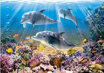 Castorland Dolphins Underwater (B-52547)