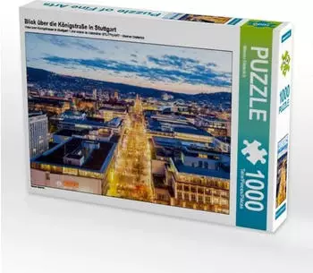 Calvendo Blick &uuml;ber die K&ouml;nigstra&szlig;e in Stuttgart