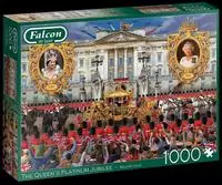 Falcon Puzzle The Queen's Platinum Jubilee - 1000 Teile